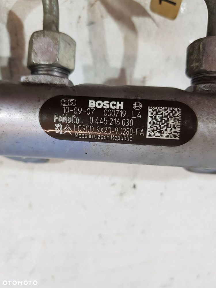 listwa wtryskowa prawa 9x2q-9d280-fa citroen c5 iii x7 3.0 hdi dt20c - 4
