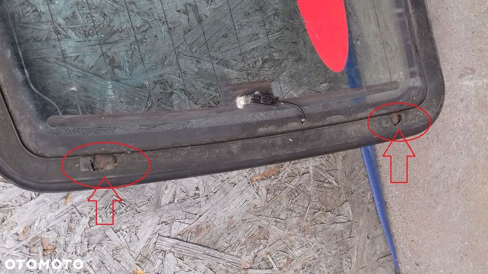 szyba klapy tył tylna ssangyong korando 96- - 4