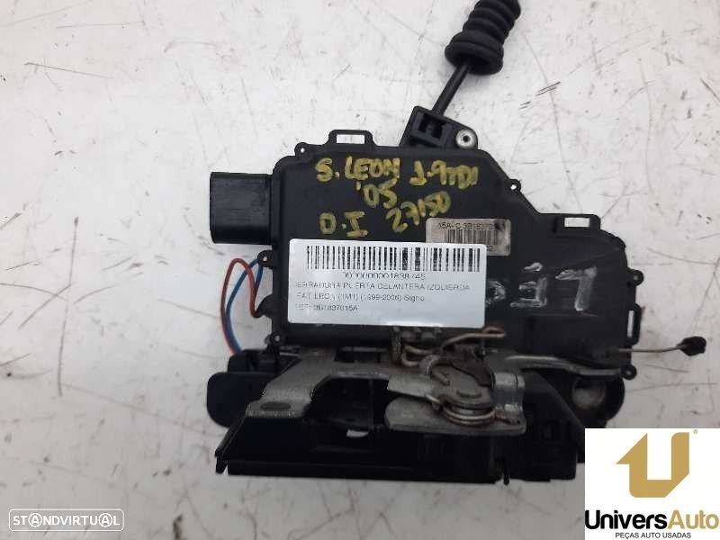 FECHADURA PORTA FRONTAL ESQUERDA SEAT LEON 2005 -3B1837015A - 1