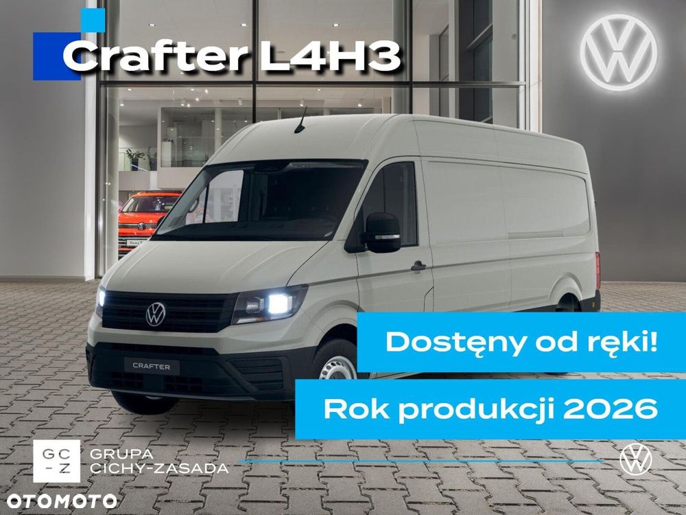 Volkswagen Crafter 35 Furgon z wysokim dachem silnik: 2,0 l EU6 SCR 177 KM, przedni 8-bieg.automatyczna, r.o : 4490 mm - 1