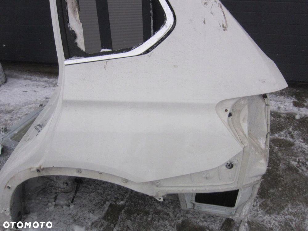 BMW X3 F25 ĆWIARTKA TYLNA LEWA TYŁ BŁOTNIK TYLNY LEWY BIAŁY POSZYCIE - 3