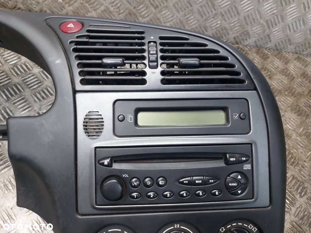 PANEL NAWIEWU KONSOLA ŚRODKOWA RAMKA RADIO CITROEN XSARA I LIFT - 4