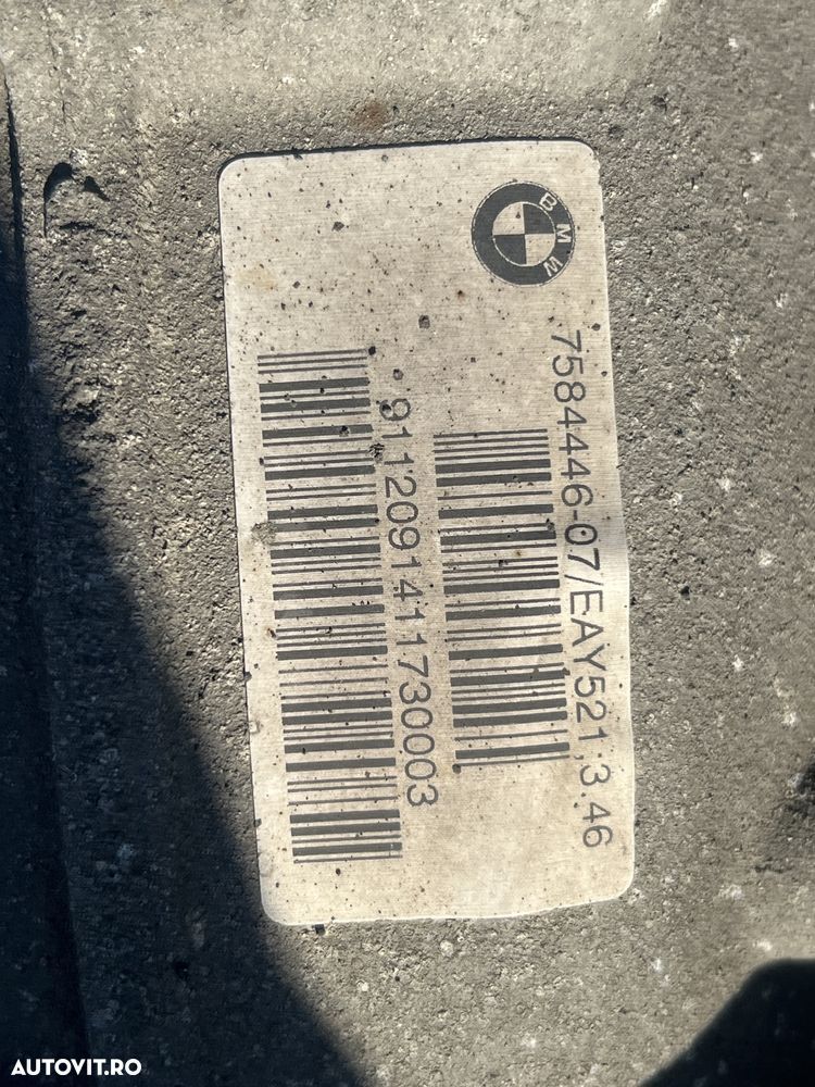 Grup spate bmw f10 f01 raport 3.46 cod 7584446 - 3