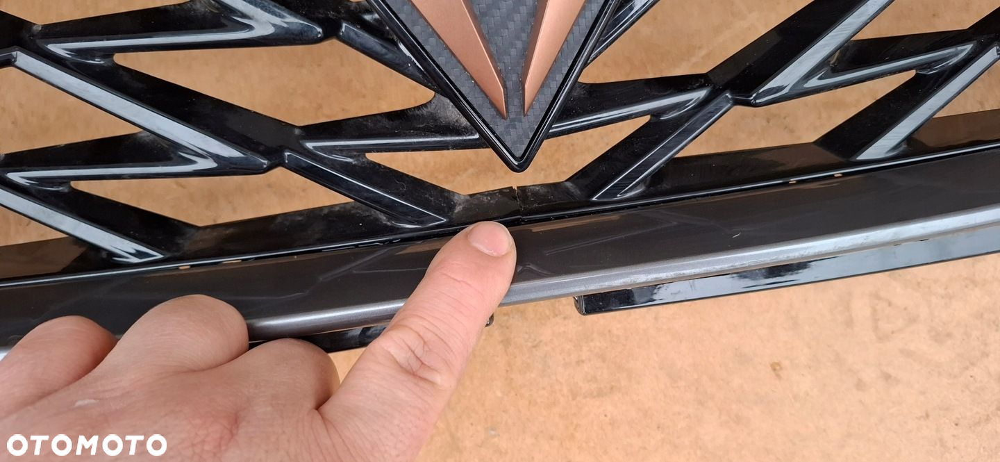 SEAT ATECA CUPRA LIFT 2020- GRILL ATRAPA ZDERZAKA PRZÓD 575853654Q - 4