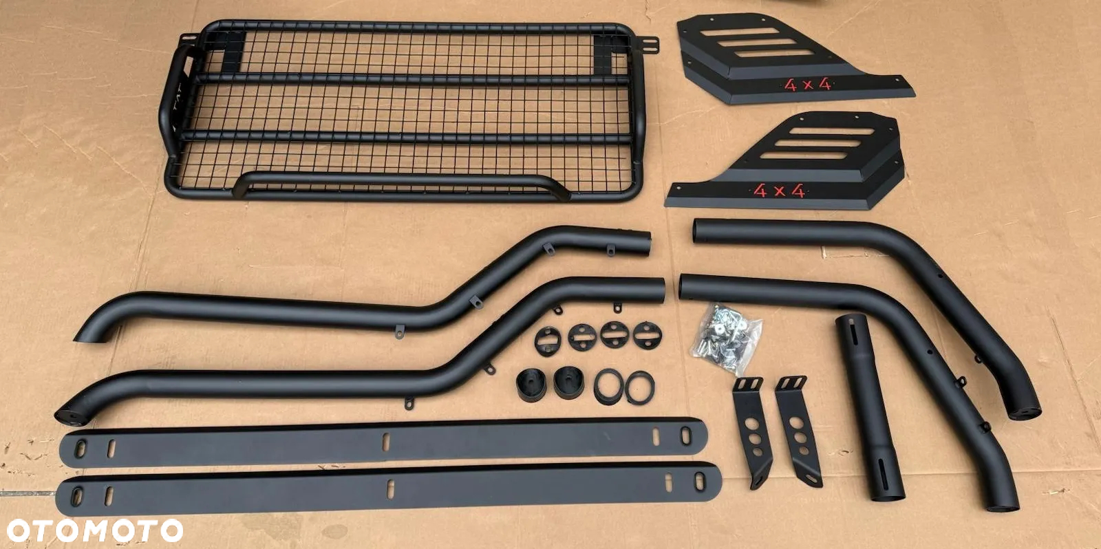 Ford F-150 Chevrolet Silverado Ram 1500 Toyota Tundra Nissan Titan rollbar orurowanie paki pałąk bagażnik - 12
