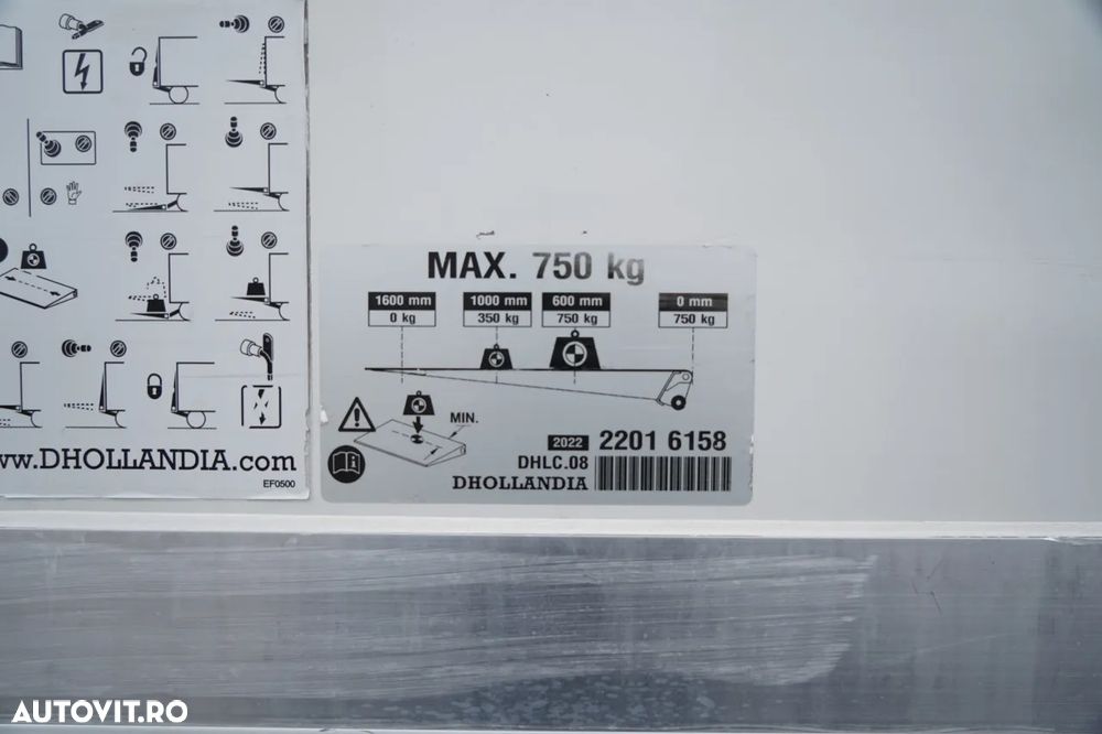 Iveco DAILY 35-160 / 4.3 M CONTAINER / DHOLLANDIA LIFT / TWIN / MASĂ NETĂ: 3500 KG - 21