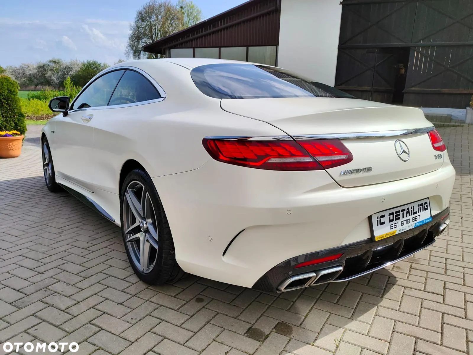 Mercedes-Benz Klasa S AMG 63 Coupe 4-Matic+ 9G-TRONIC - 4
