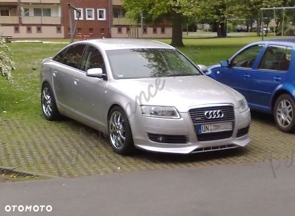 AUDI A6 C6 4F PRZEDNIA DOKŁADKA ZDERZAKA PODKŁAD - 8