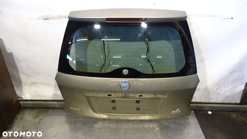 KLAPA TYŁ BAGAŻNIKA FIAT SEDICI 1.9 - 1
