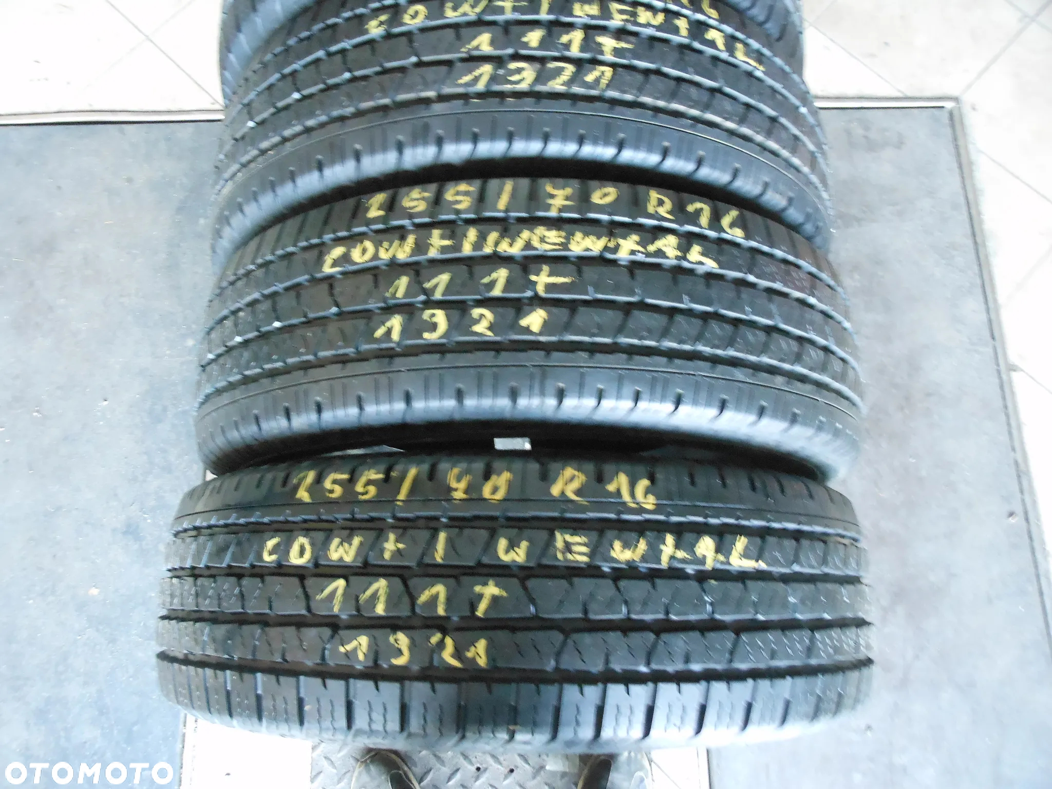 opony 255/70r16 continental cross contact LX 9,2mm demo jak nowe wielosezon komplet - 2