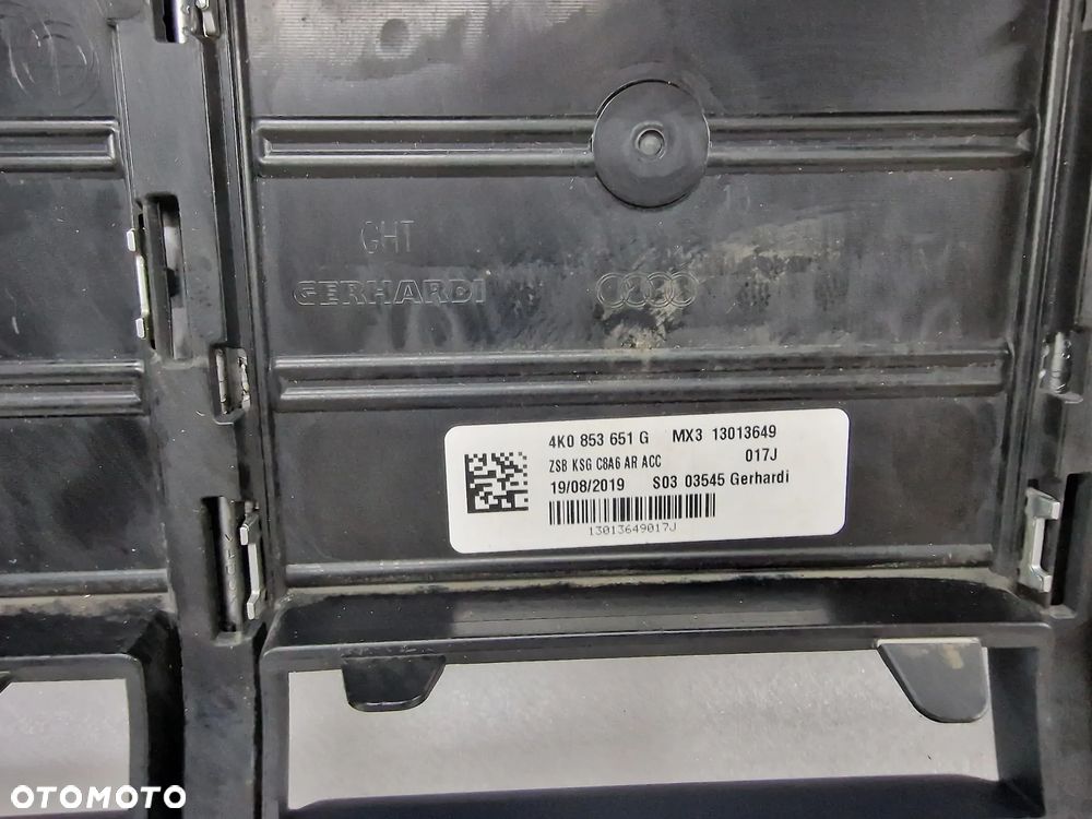 AUDI A6 C8 ALLROAD 4K0 18- ATRAPA / GRILL PRZEDNI PRZÓD , NR 4K0853651G / 4K0853653G , NR AUKCJI GL39 - 22