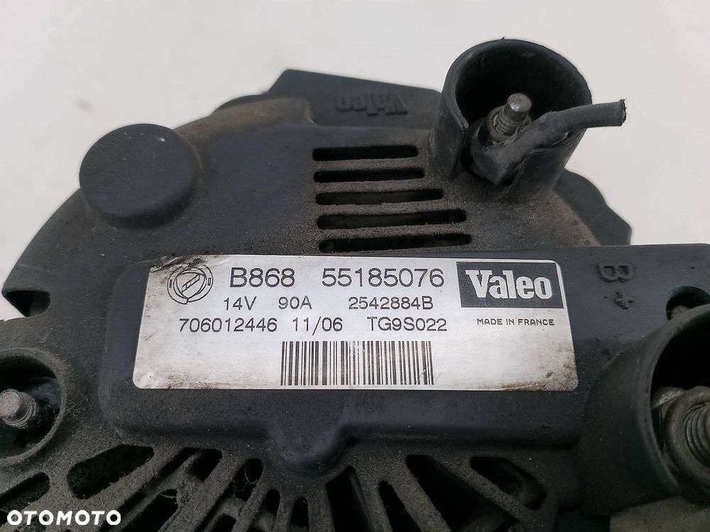 ALTERNATOR FIAT GRANDE PUNTO 55185076 2542884B  TG9S022 1.3 JTD - 7