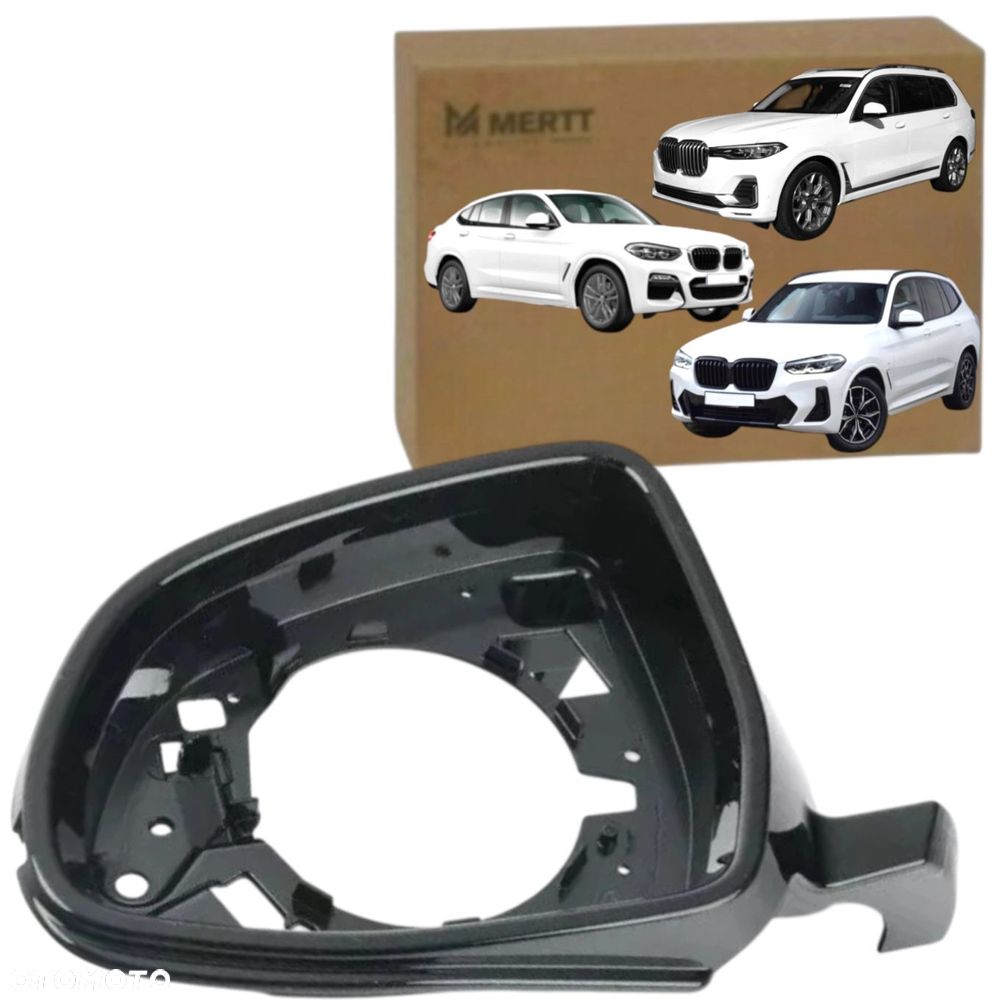lewa ramka obudowa lusterka 51167468241 BMW X3 G01 X4 G02 X5 G05 X6 G06 G07 - 2
