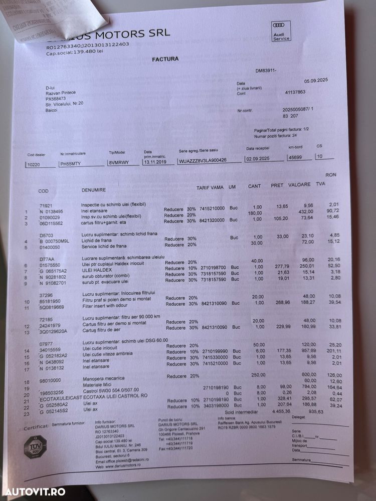 Audi RS3 S tronic - 8
