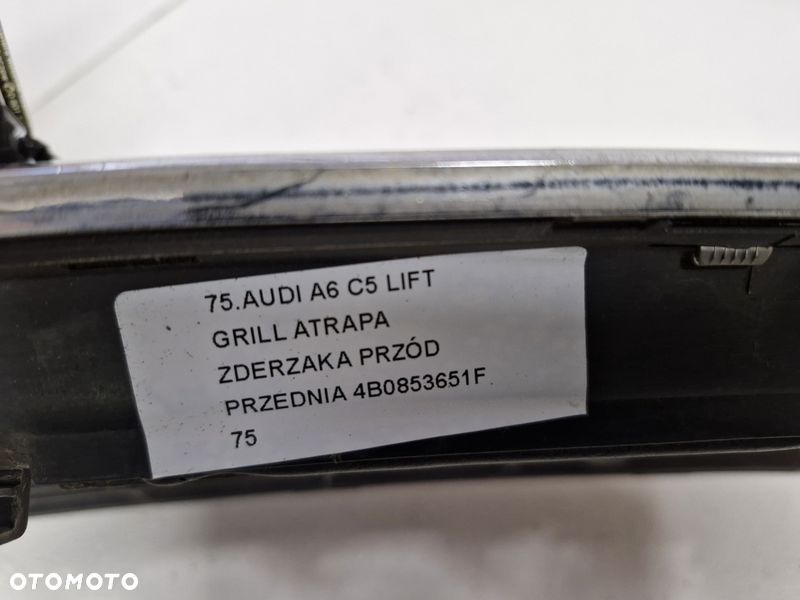 AUDI A6 C5 LIFT GRILL ATRAPA ZDERZAKA PRZÓD PRZEDNIA 4B0853651F - 7