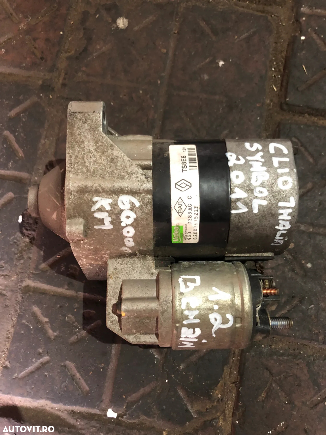 Electromotor Renault Clio Symbol Thalia 2011 1.2 benzina - 3