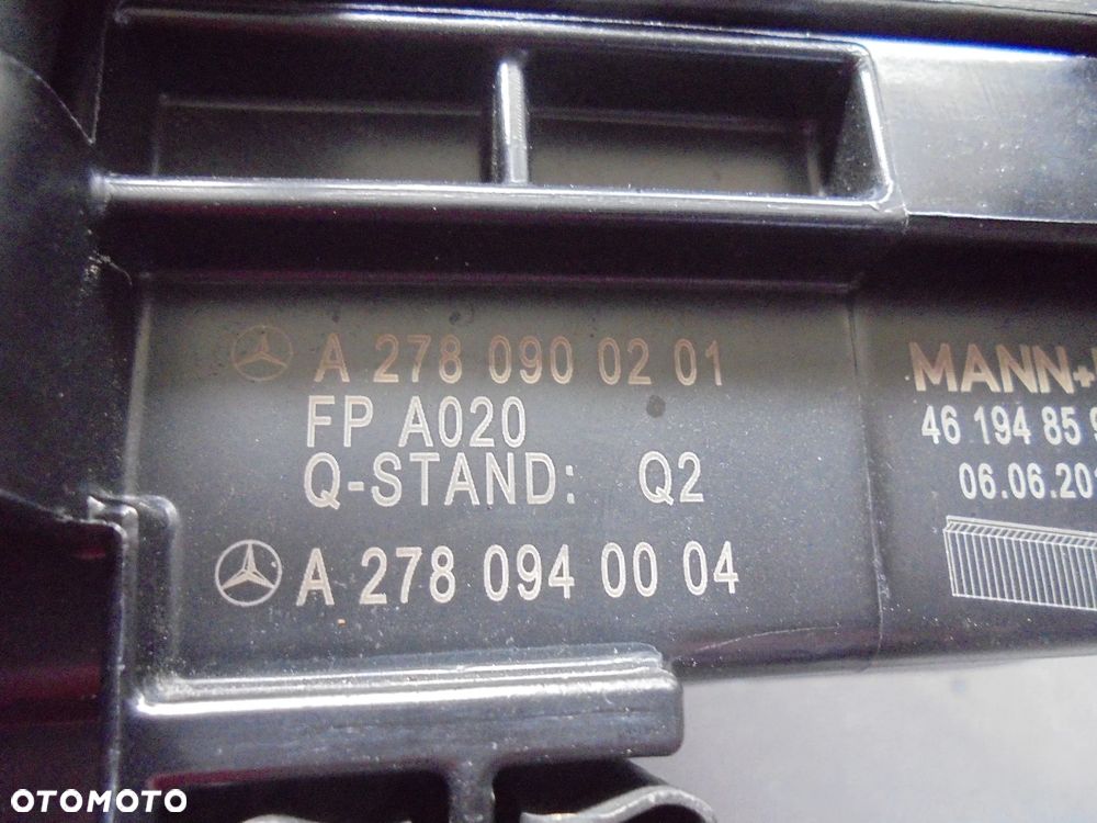 MERCEDES ML GL GLS 4,7 V8 BENZYNA OBUDOWA FILTRA POWIETRZA 278 - 3