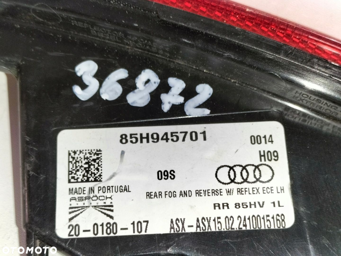 Lampa przeciwmgielna tylna tył lewa AUDI Q6 85H 24- LED - 6