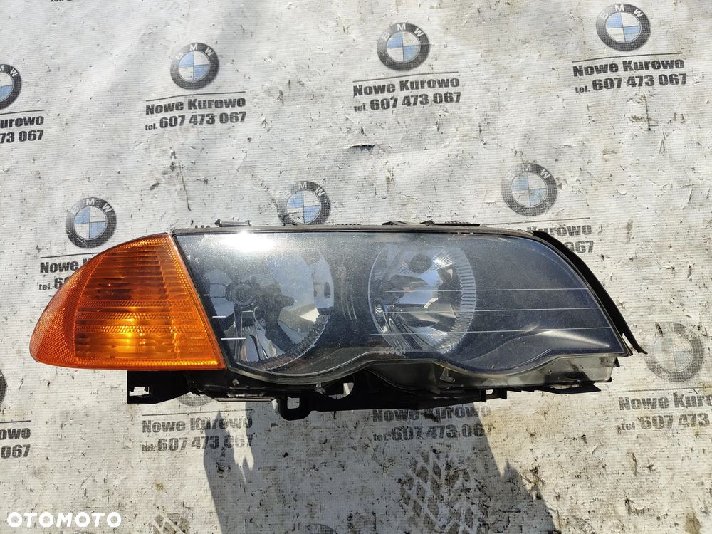 BMW E46 Sedan Kombi Lampa przednia przód prawa przed liftingiem - 1