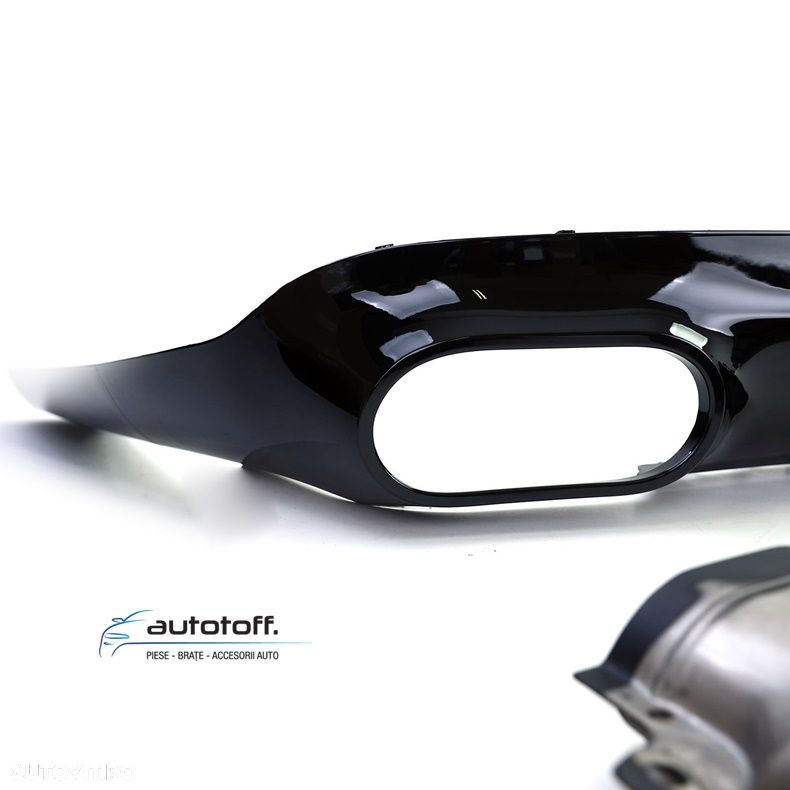 Difuzor Mercedes CLS C257 53 AMG (2018+) Negru lucios - 7