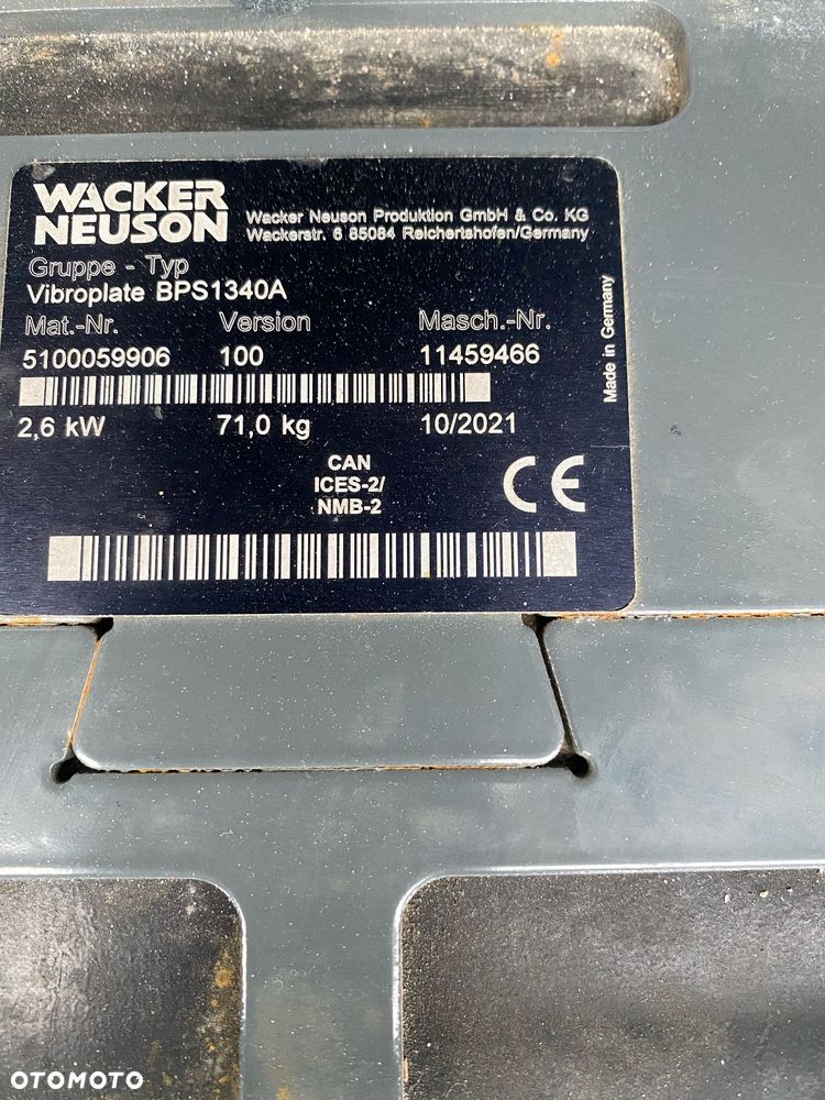 Wacker Neuson Zagęszczarka BPS1340A - 3
