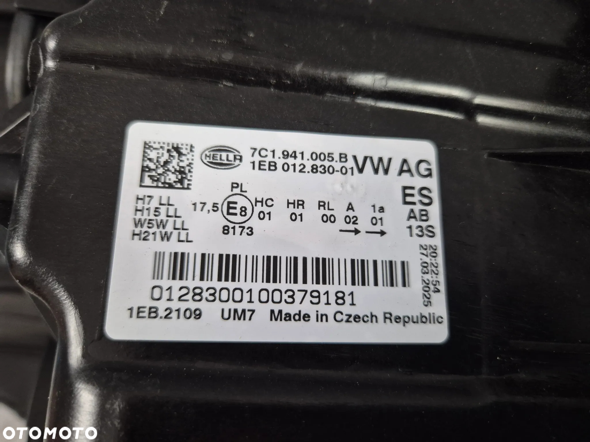 REFLEKTOR LAMPA PRZEDNIA LEWA - VW CRAFTER II MAN TGE ZWYKŁA H7 16- - 11