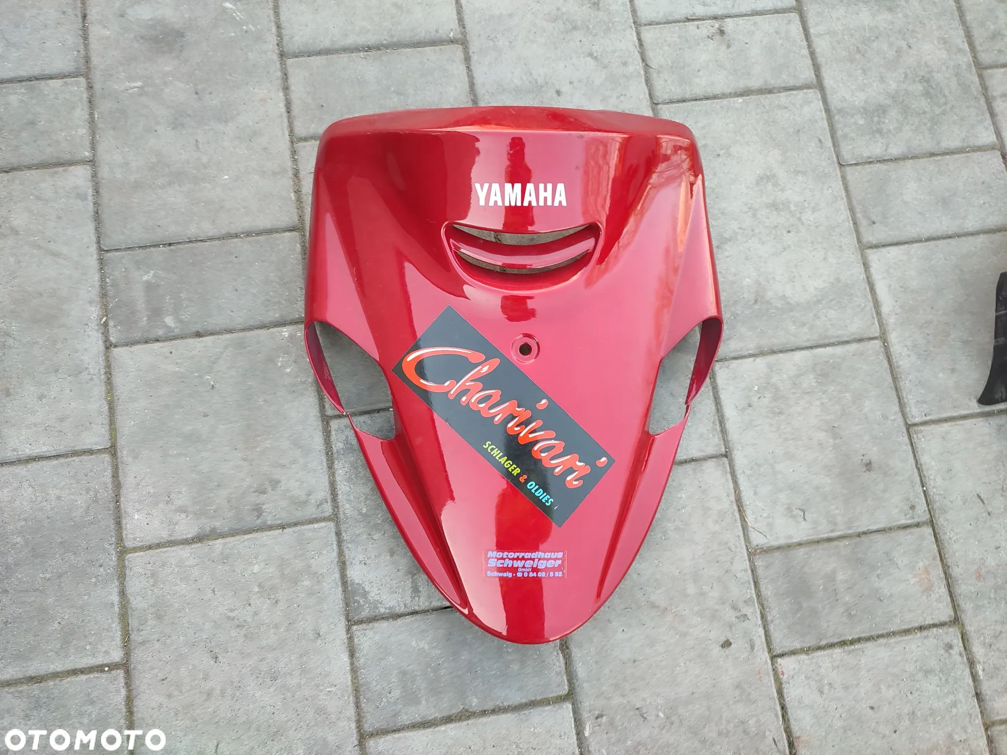 Czacha, czasza, owiewka, osłona przód Yamaha Cygnus 125 - 1