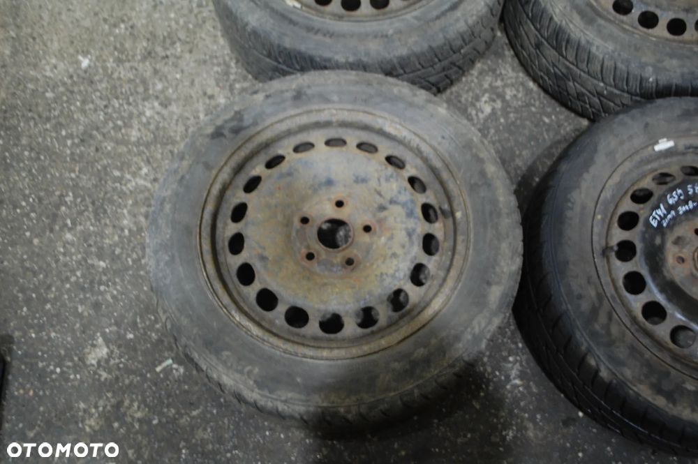 KOŁA FELGI STALOWE + OPONY ZIMOWE 2018R. 5X112 ET41 6.5J 205/55R16 VW PASSAT B5 LIFT AUDI A3 SKODA SEAT - 2