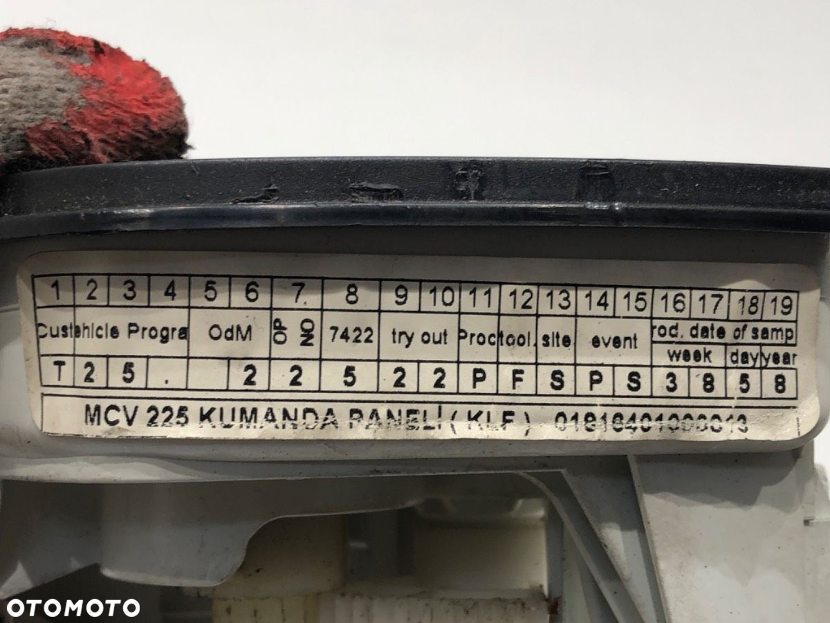 PANEL STEROWANIA NAWIEWU - 173.00 PLN - PEUGEOT BIPPER (AA_) 2008 - 2022 1.4 HDi 50 kW [68 KM] olej - 5