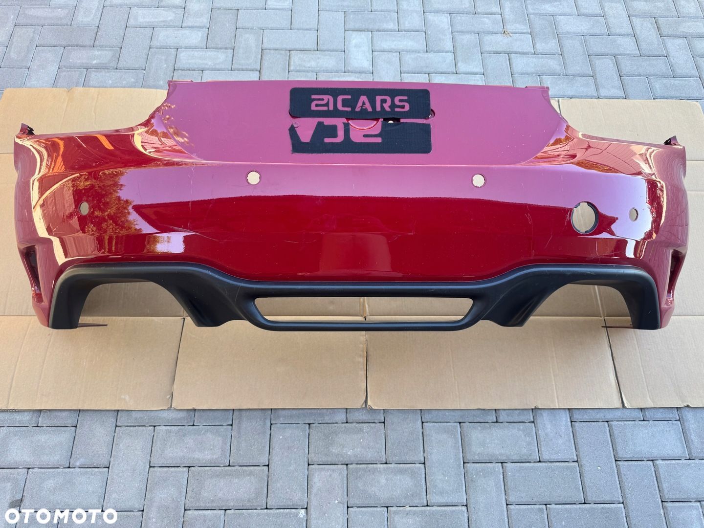 ZDERZAK TYŁ FIAT 124 SPIDER ABARTH ORYGINAŁ NIE KLEJONY - 1