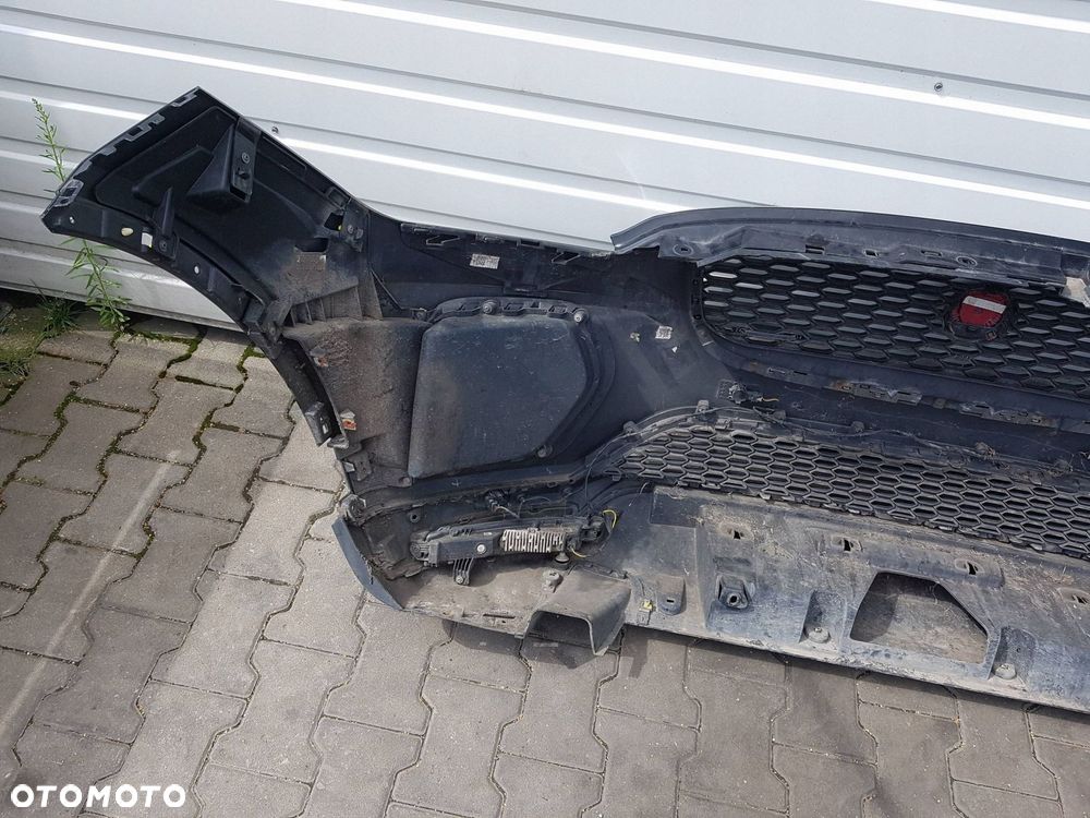 JAGUAR E-PACE 17-20r R-DYNAMIC ZDERZAK PRZÓD GRILL PDC DRL PEC NARVIK BLACK - 13