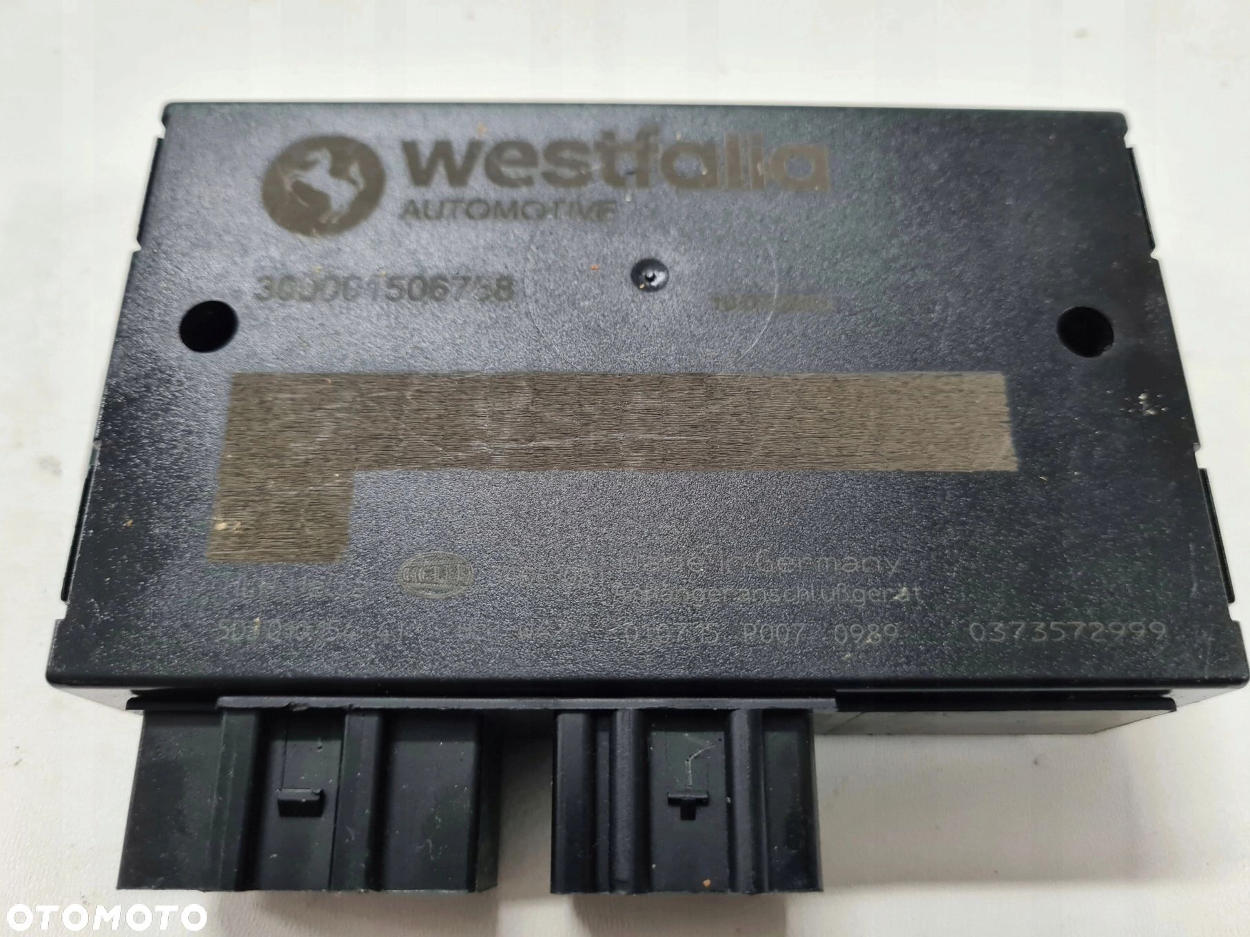 VW T5 moduł sterownik haka holowniczego 300001506758 - 1