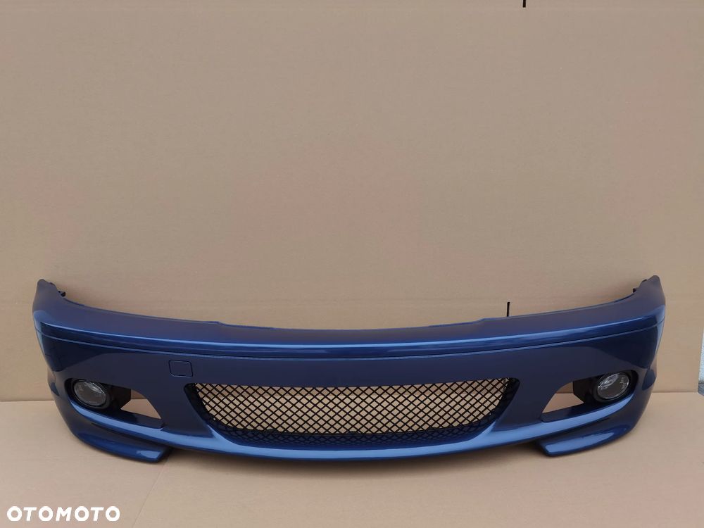 ZDERZAK BMW E46 COUPE M PAKIET TOPASBLAU GWARANCJA - 1