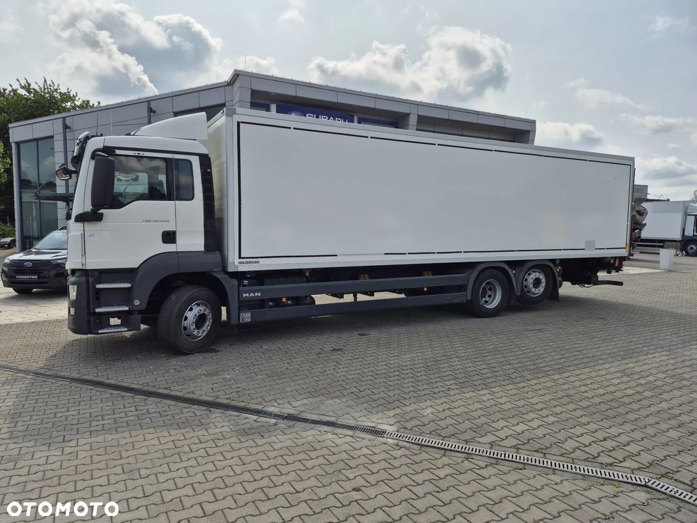 MAN TGS 26.400 / KONTENER + IZOTERMA / 1 WŁ / ZAREJESTROWANY / WEBASTO  / SERWISOWANY / BEZWYPADKOWY / EURO 6  / 24 EUROPALET - 3