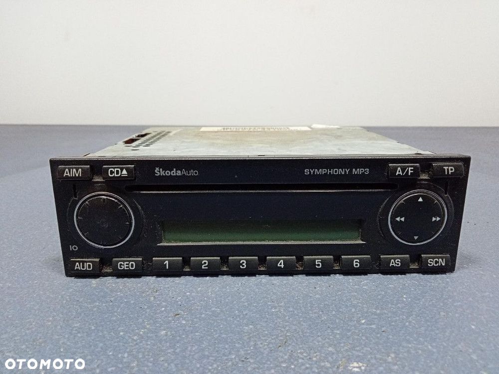SKODA SUPERB I LIFT RADIO CD MP3 FABRYCZNE SYMPHONY 1U0035156F - 1