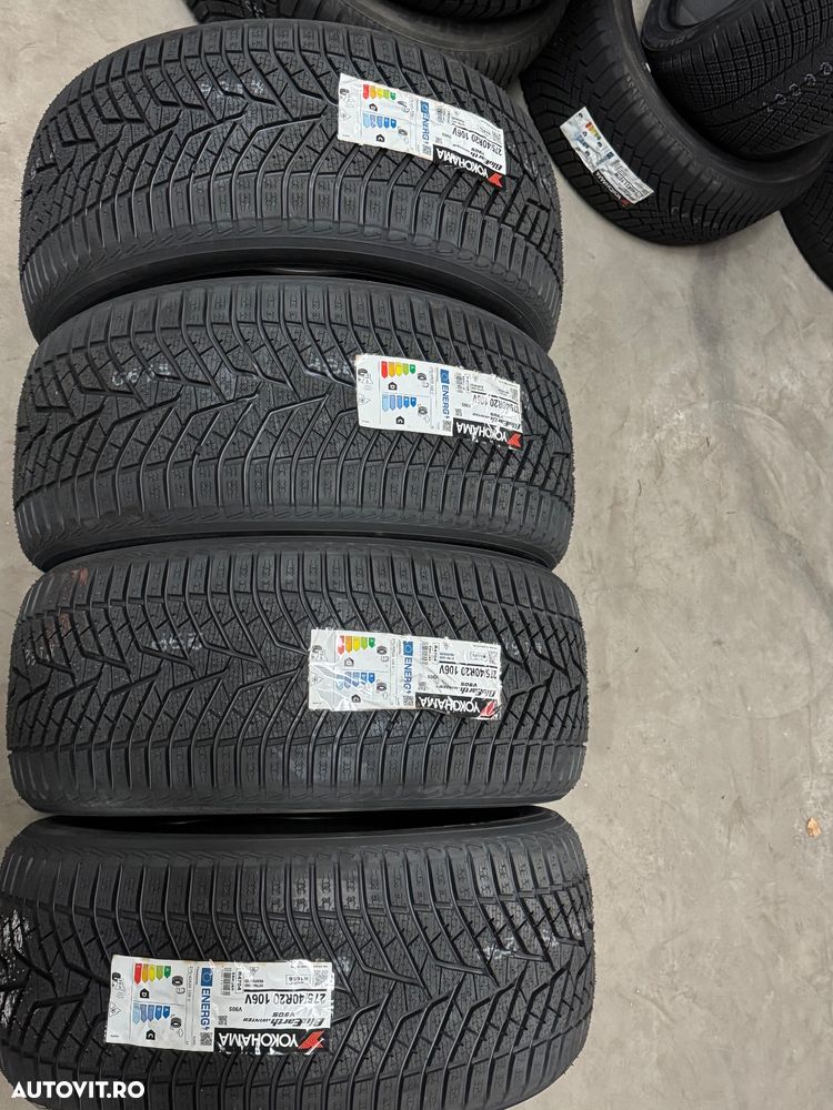 Vând 4 anvelope 275/40/20 Yokohama de iarnă noi - 1