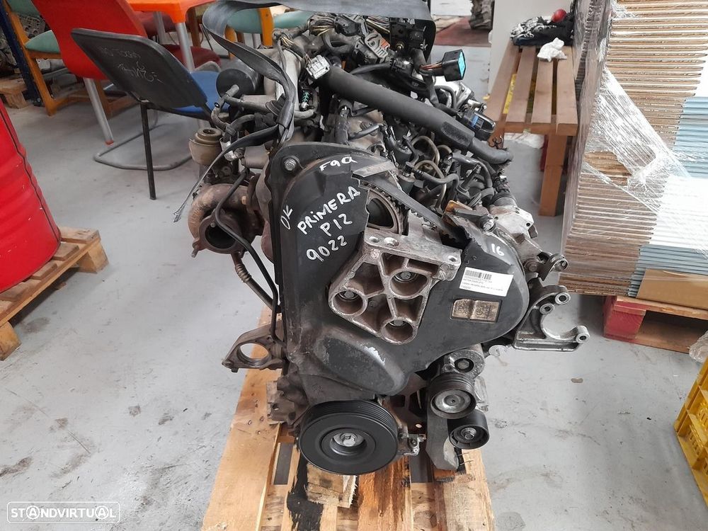 MOTOR COMPLETO NISSAN PRIMERA 2004 - 8