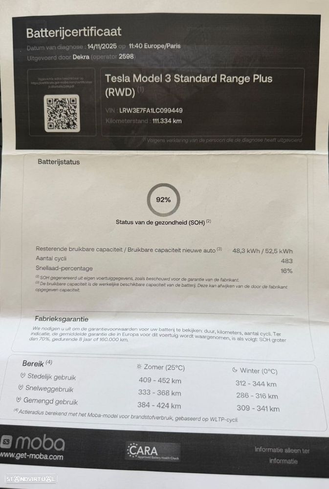 Tesla Model 3 Standard Range Plus RWD - 29