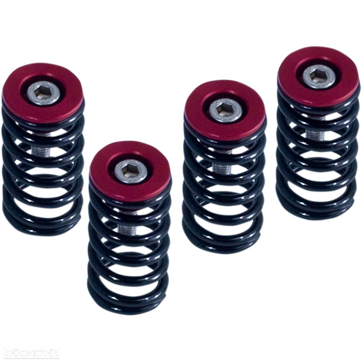 barnett kit de embreagem mola ducati conjunto preto de 6 519-25-06098 - 1