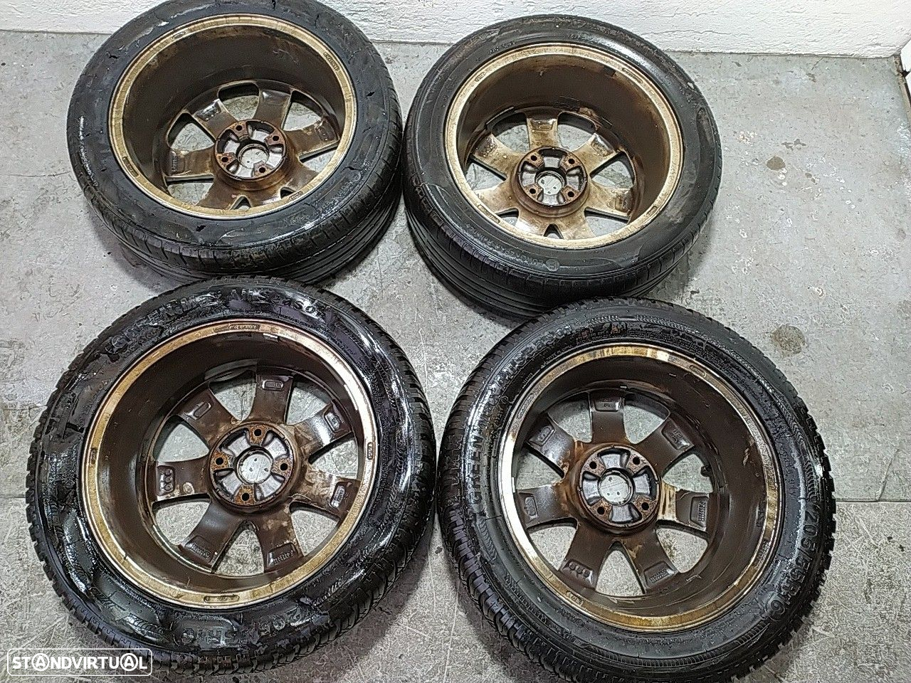 Conjunto De Jantes Peugeot 207 (Wa_, Wc_) - 9
