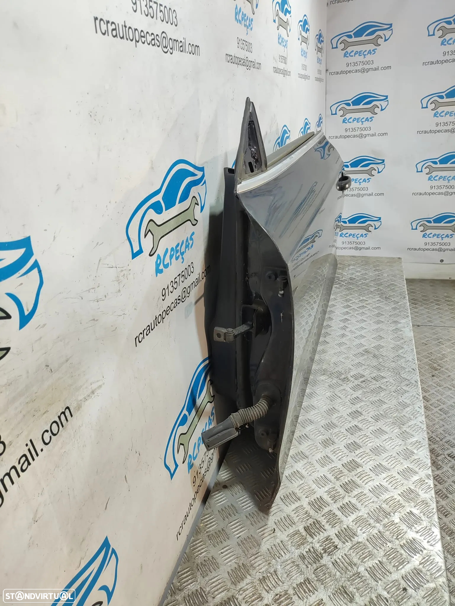 Porta Frente Esquerda AUDI A5 8T 8T3 COUPE 3 Portas Fecho Elevador Motor Puxador Vidro - 6