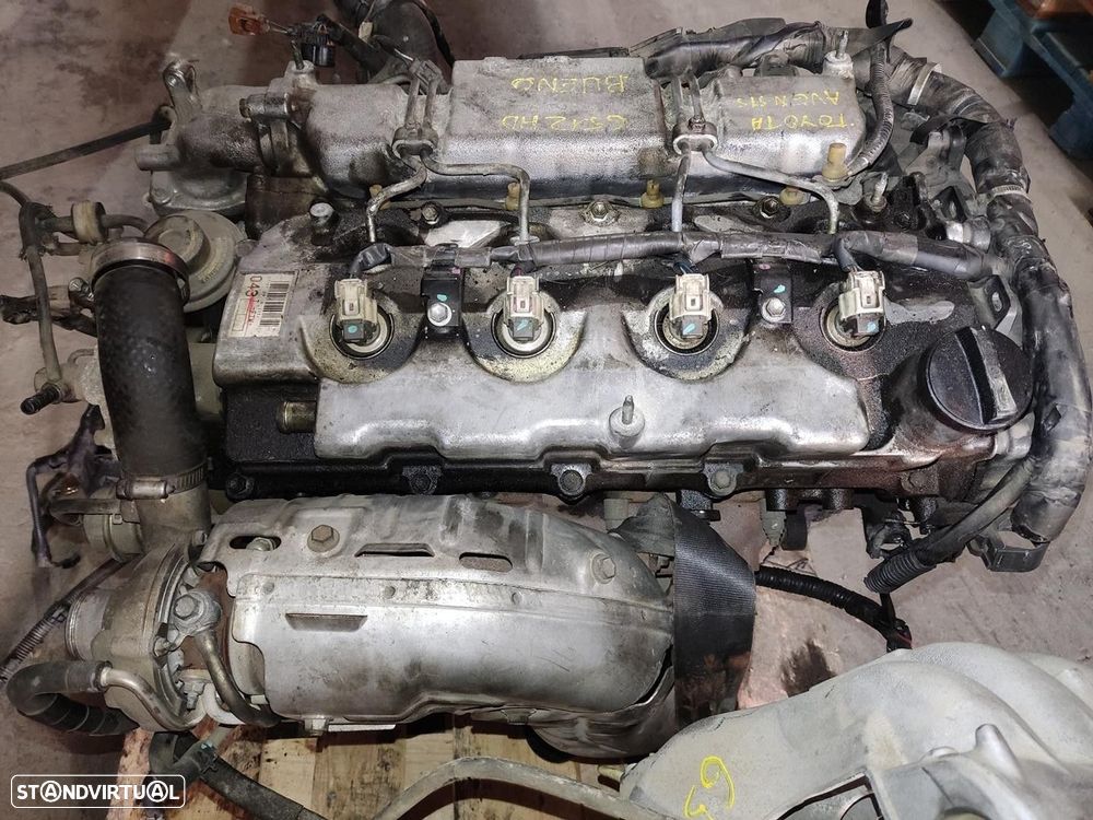 MOTOR COMPLETO TOYOTA AVENSIS 2000 - 3