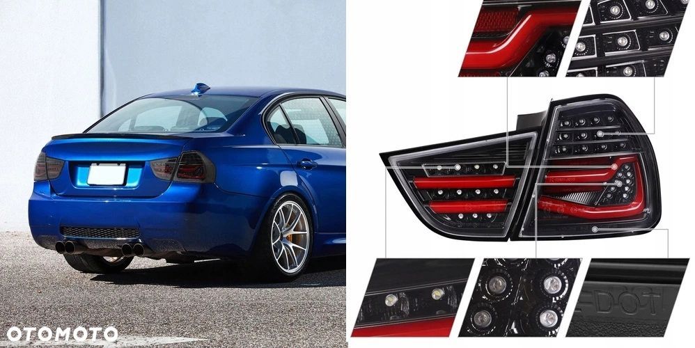 Lampy tylne kpl Full Led Dynamiczne Tuning Bmw 3 e90 sedan Lift Lci 2008-12 - 10