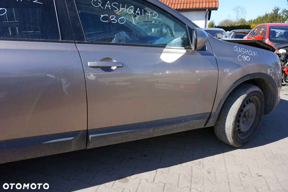DRZWI PRZEDNIE PRAWE QASHQAI+2 I J10 C30  SZARY NISSAN 2008-2013 - 2