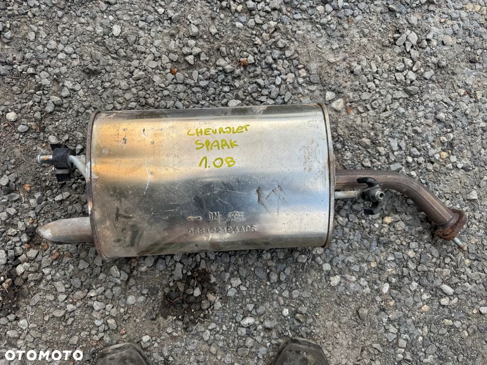Tłumik końcowy 96819219 Chevrolet Spark 1.0b Italia - 1