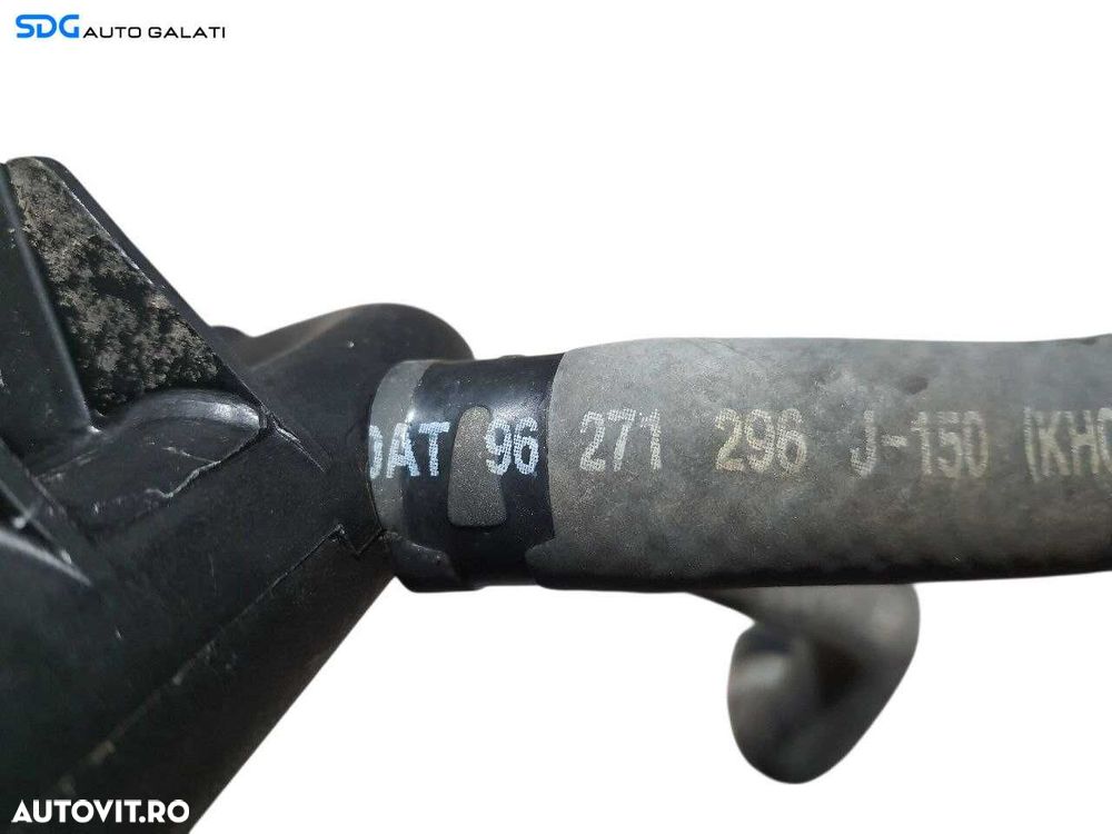 Furtun Conducta Tub Tubulatura Apa Chevrolet Aveo 1.4 B 2003 - 2008 Cod 96273608 96271483 96271296 96299707 [N3363] - 10