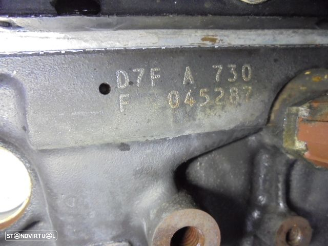 Motor D7FA730 RENAULT CLIO 1 1996 1.2I 60CV 5P CINZA - 6