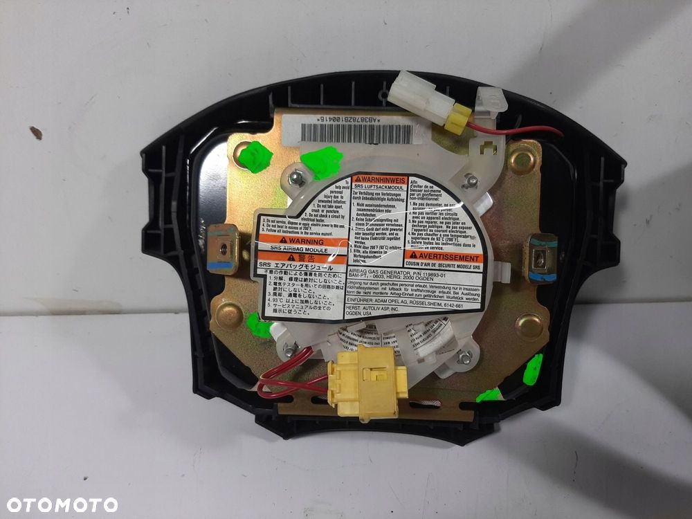 OPEL FRONTERA B 2.2DTI 4x4 3D SPORT 01R KIEROWNICA SKORA AIRBAG 97159393 - 16