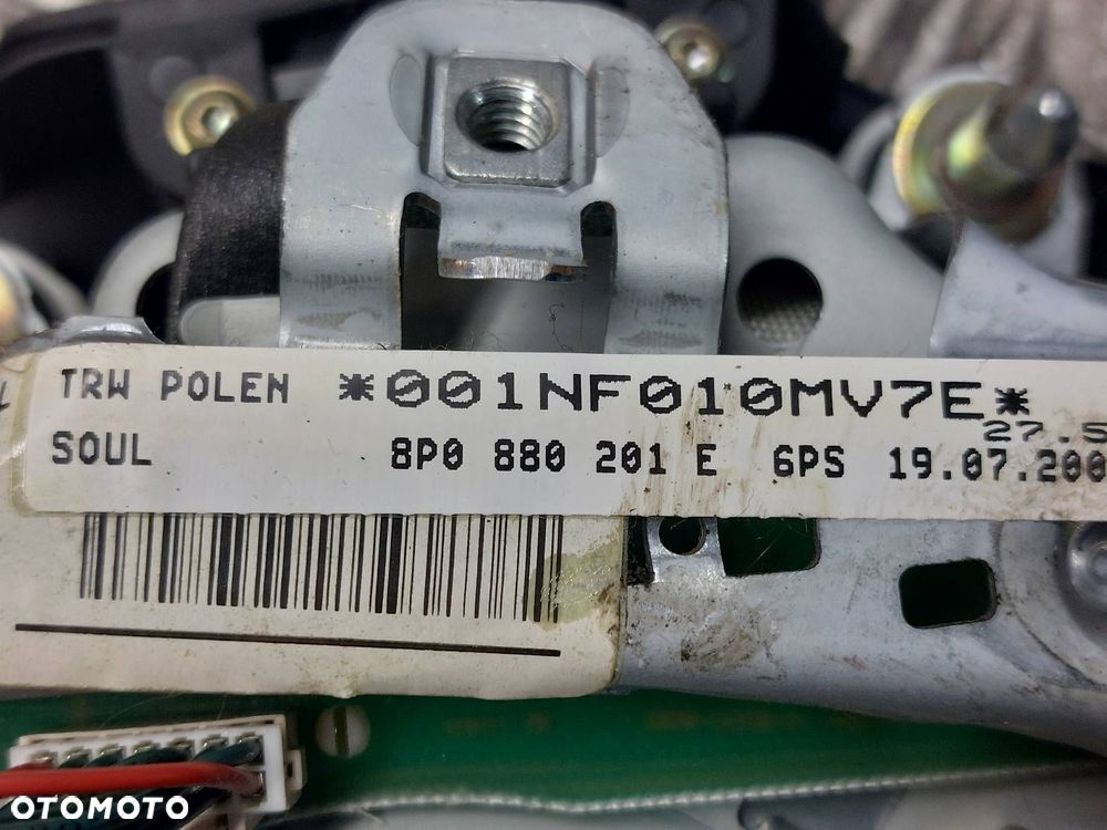 KIEROWNICA + PODUSZKA MULTIFUNKCJA AUDI A4 B6 8P0880201E 8E0419091BH - 8