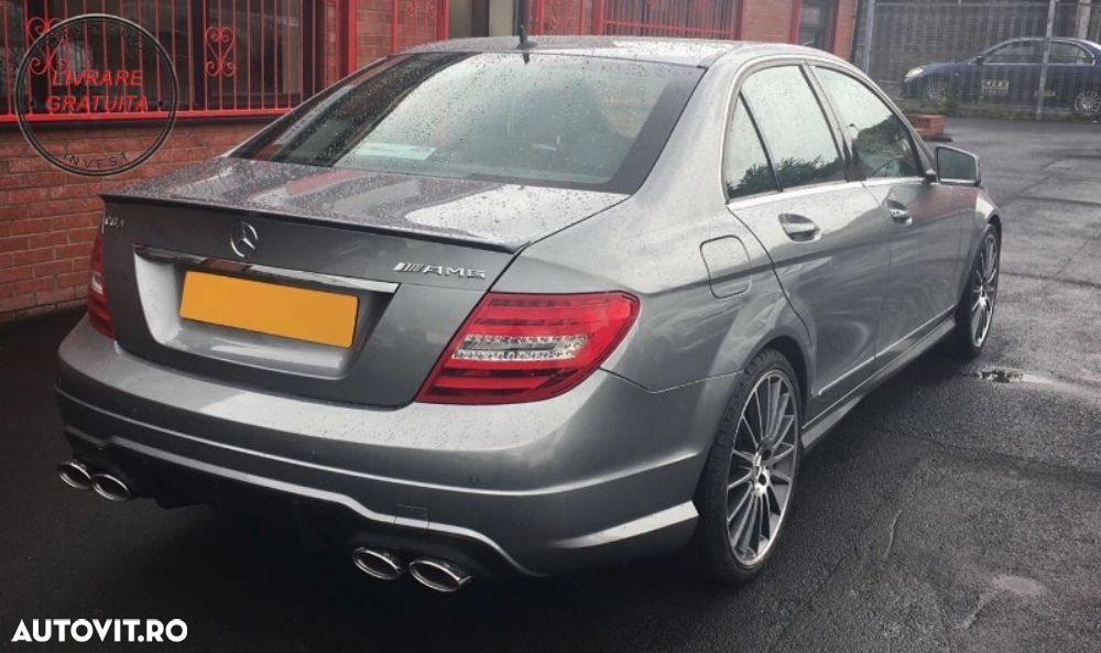 Pachet Exterior Mercedes C-Class W204 (2007-2015) Facelift C63 Design- livrare gratuita - 15